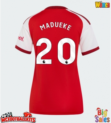 Arsenal Noni Madueke #20 Replica Home Stadium Shirt for Women 2026-27 Short Sleeve